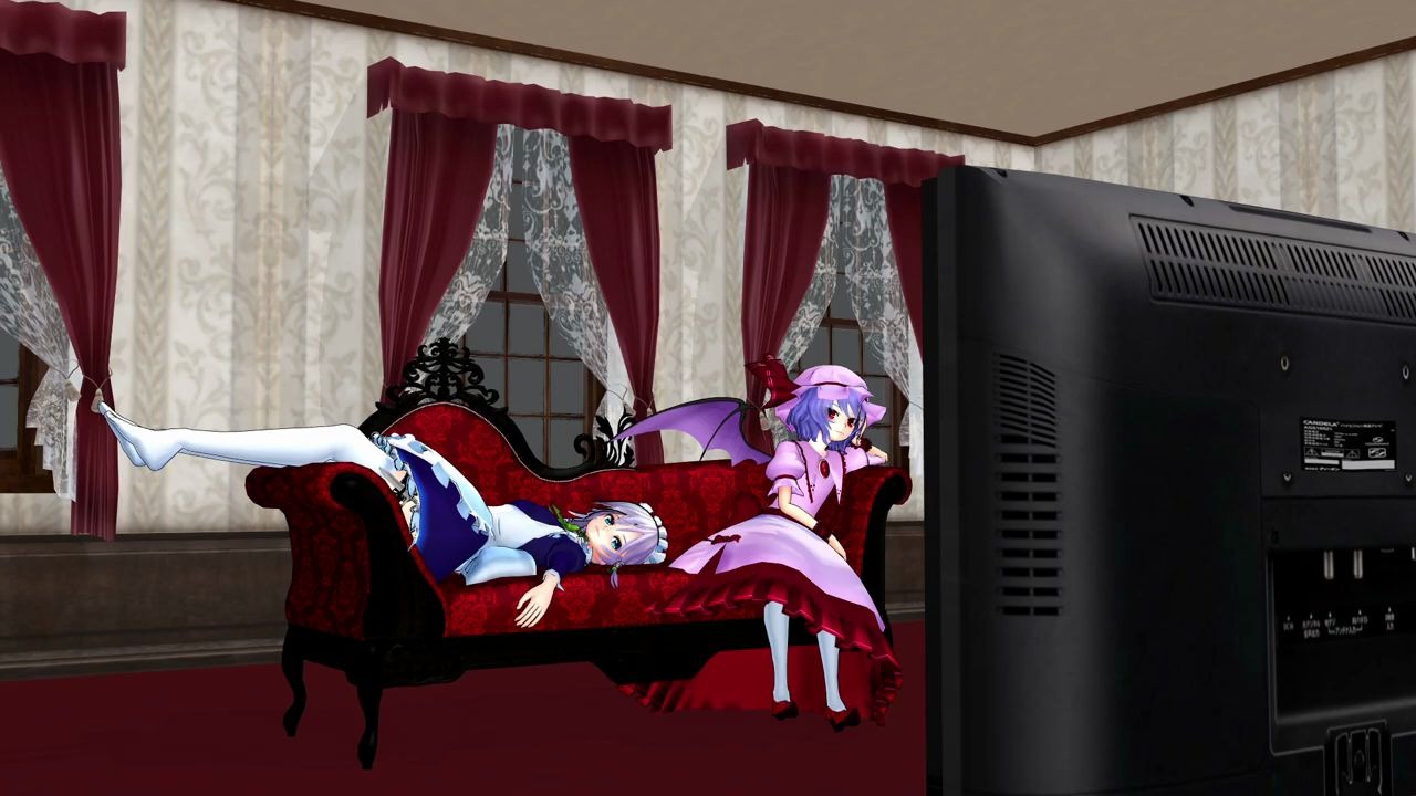 【東方MMD紙芝居】主仆组之夜